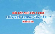 Liên kết trong văn bản là gì? Đặc điểm và chức năng liên...